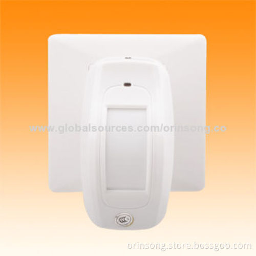 Curtain PIR Sensor with 86*86 Mounting Bracket